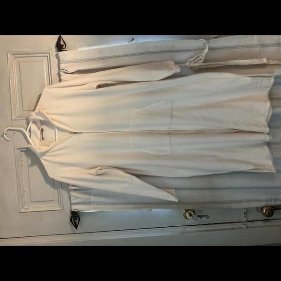 D& Company Supersoft Size Medium Zipper Midi Robe - Picture 1 of 10
